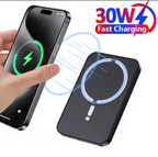 30W Magnetic Car Charger - MagSafe Compatible