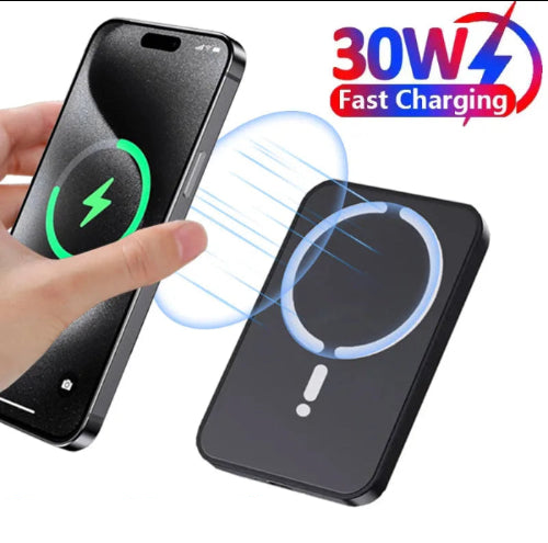 30W Magnetic Car Charger - MagSafe Compatible