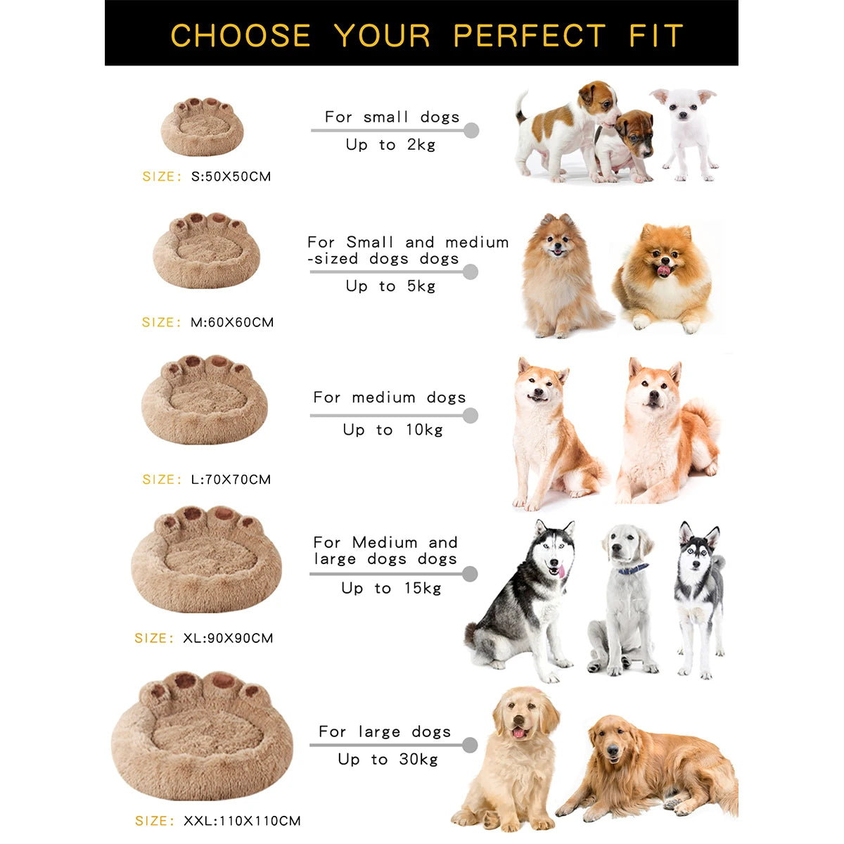 Ultra Fluffy Calming Dog Bed 🐾