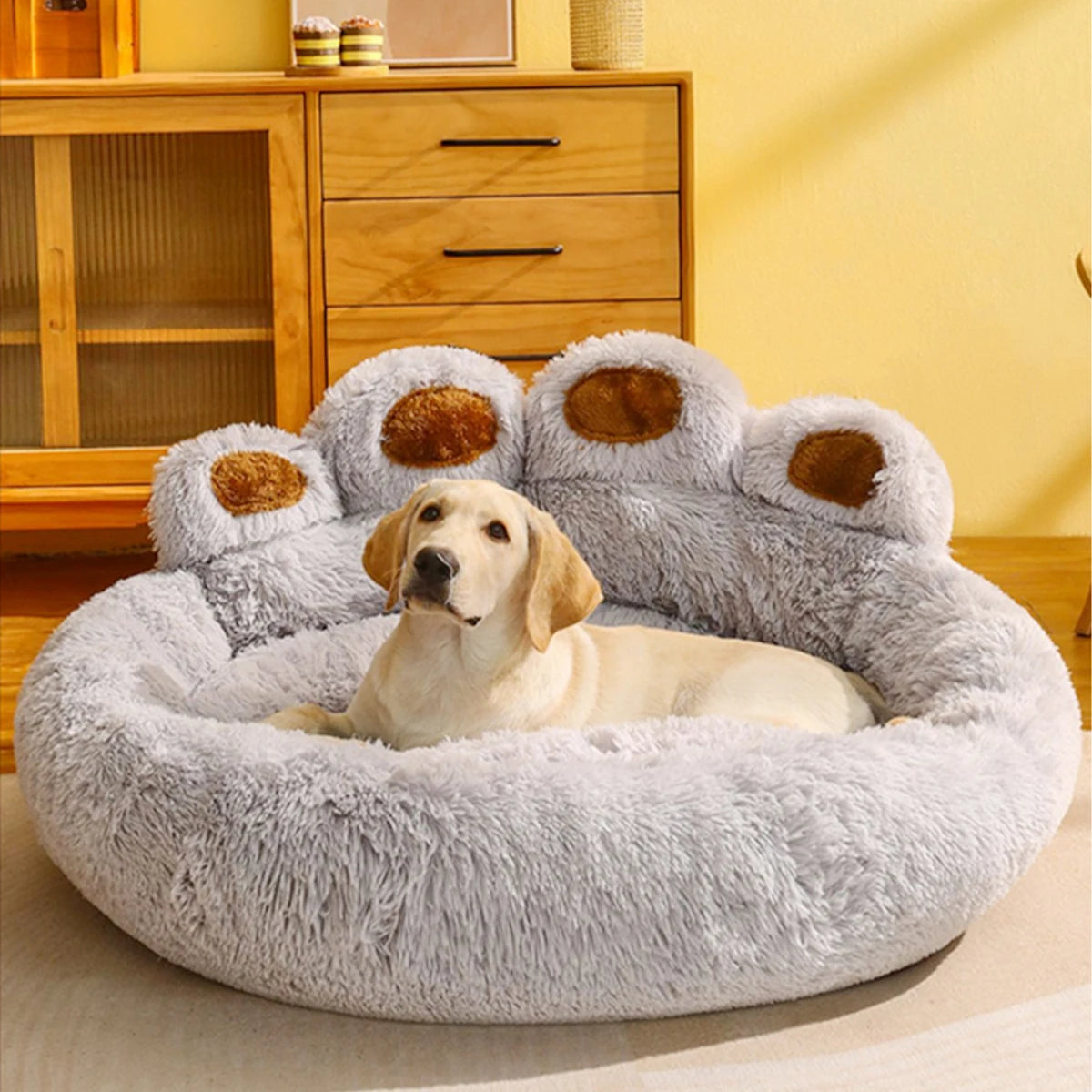 Ultra Fluffy Calming Dog Bed 🐾